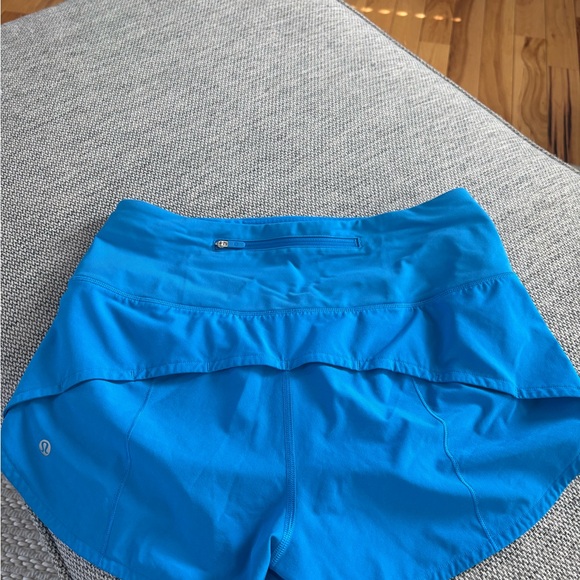 Lululemon Athletica Vibrant Blue Athletic Shorts - Picture 2 of 4